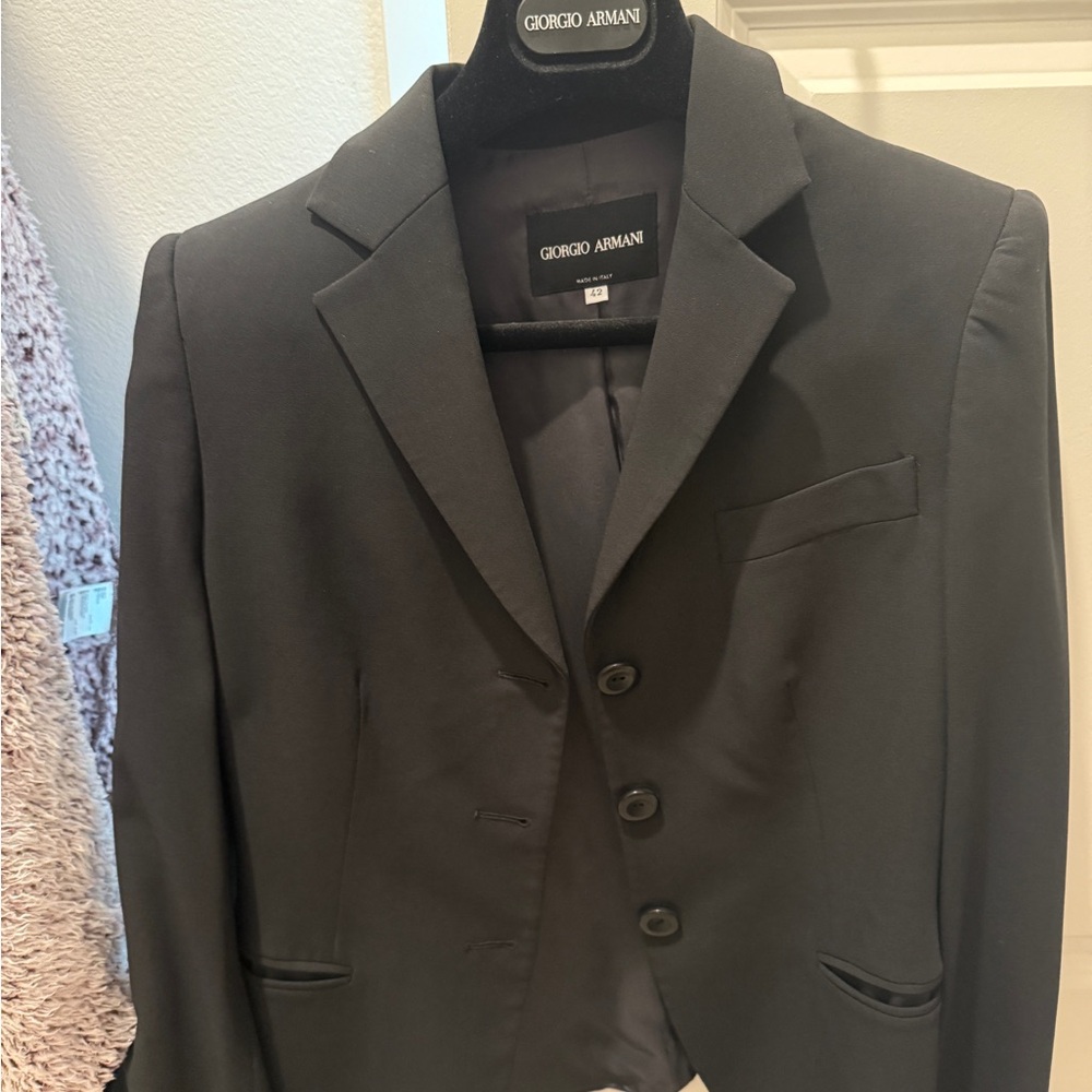 Giorgio Armani Men's Black Blazer